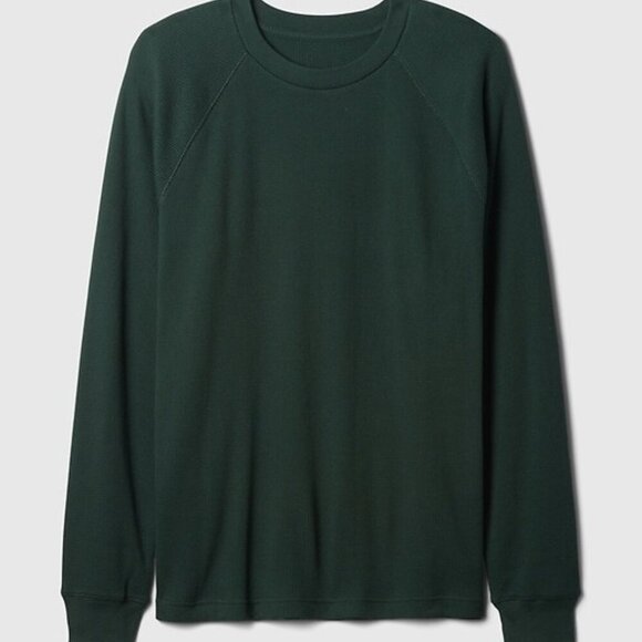 Tops - Gap Henley Style Green T Shirt